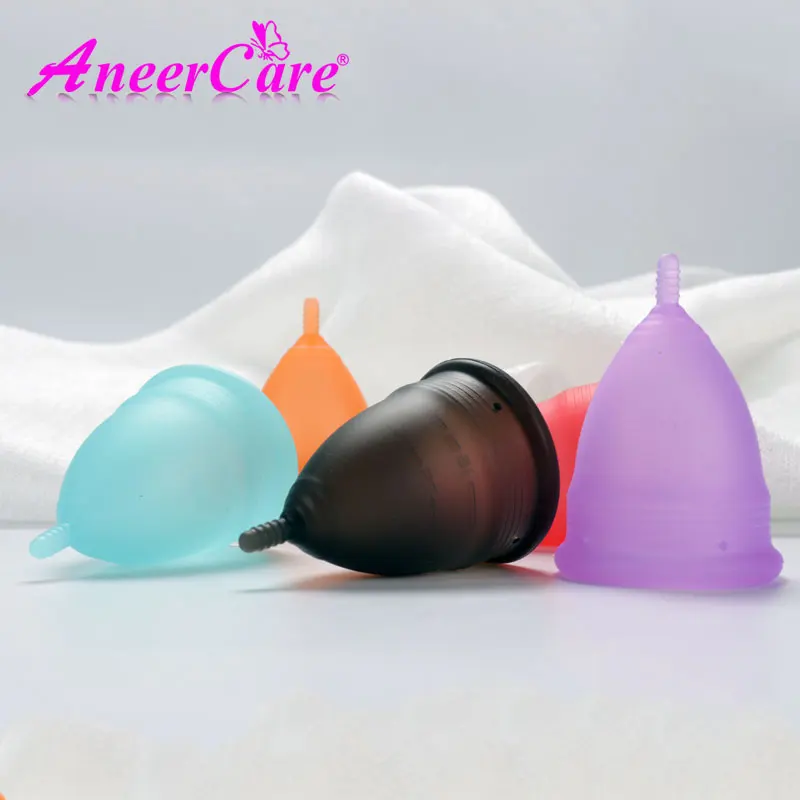 

Best Order Wholesale Organic Copa Comfortable Women Menstrual Cup, Purple and pink