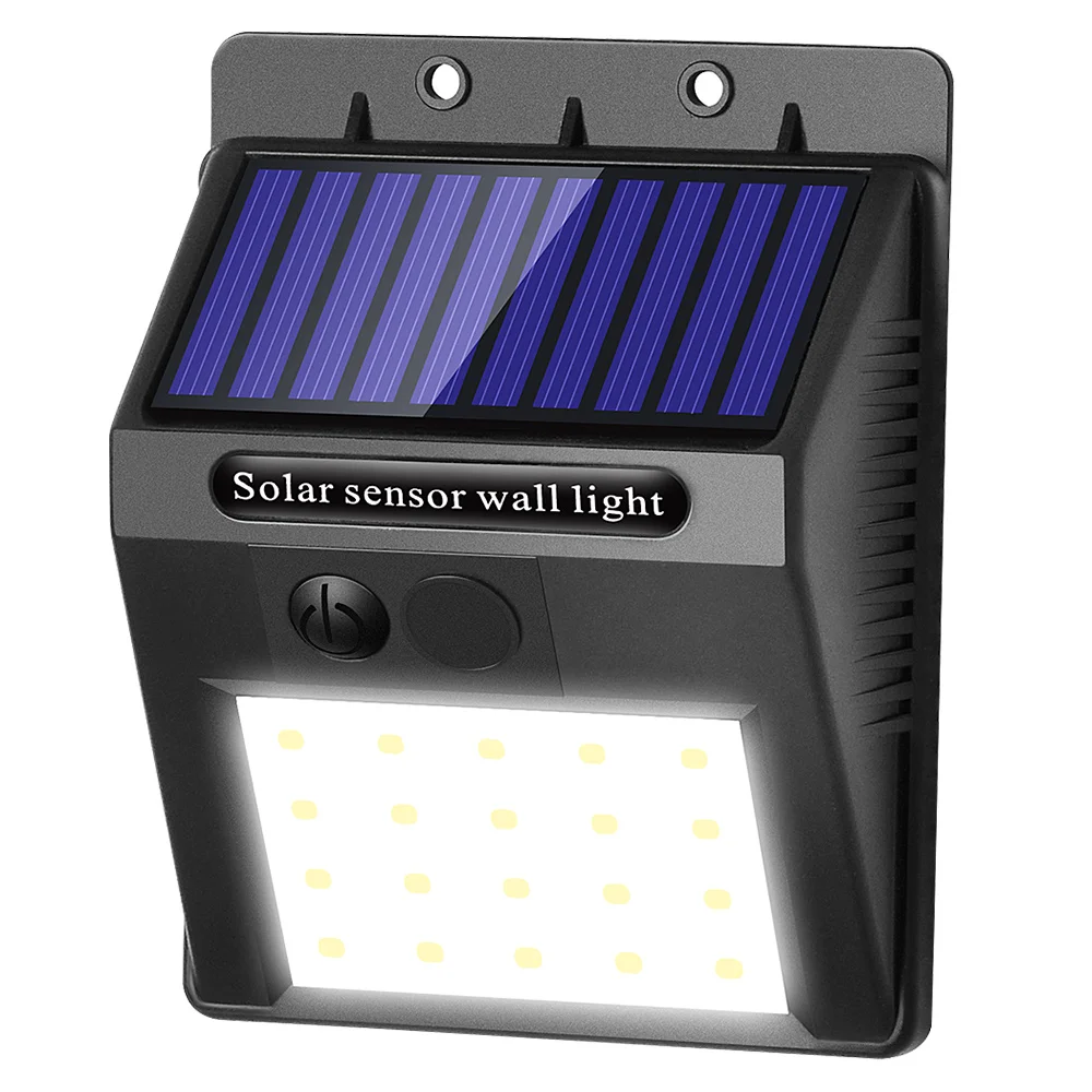 hotsale amazon best sellers 4W IP65 Solar Wall Lights Waterproof PIR Motion Sensor led wall lamp Outdoor Garden