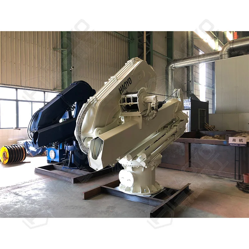 
Hot Mini Lifting Knuckle Marine Telescopic Crane For Sale 