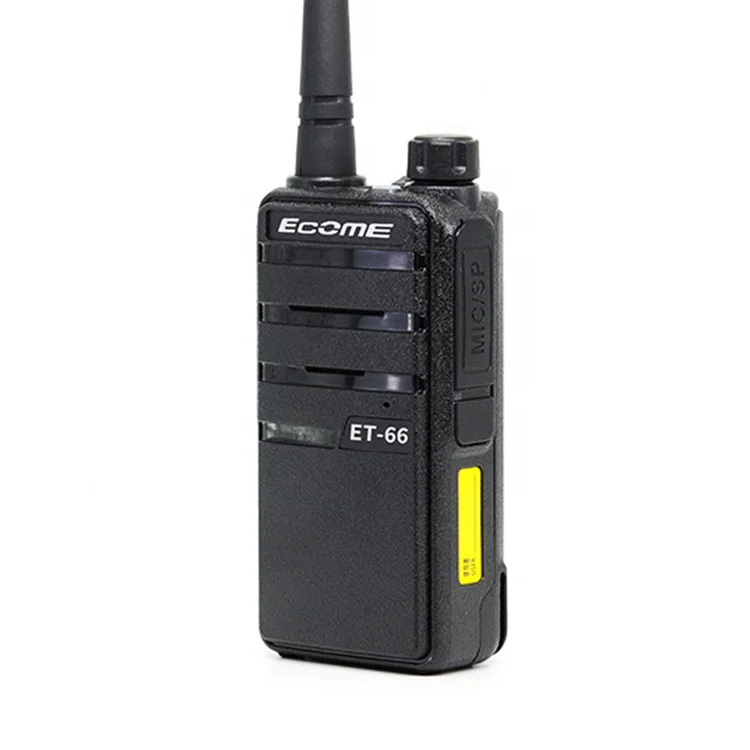 

radio uhf walkie talkie ECOME ET-66 long range two way radio