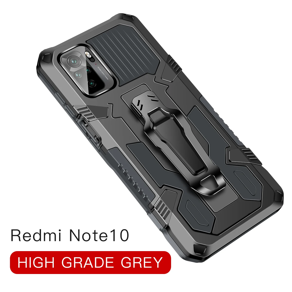 

Shockproof Tpu Pc Hybrid Kickstand Cell Phone Case For Xiaomi Redmi Note 10 4G Back Cover For Redmi Note 10S POCO F3 X3 Pro
