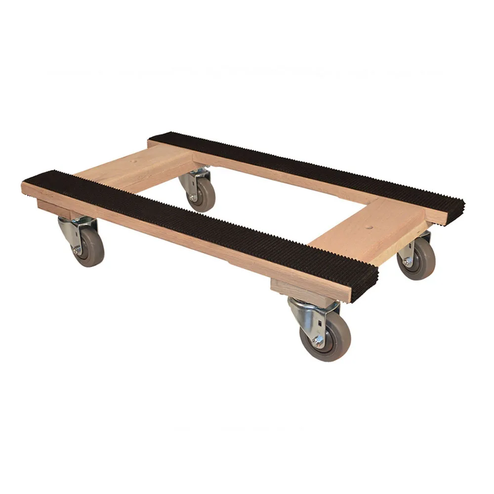 
light weight steel four wheel movers moving dolly 