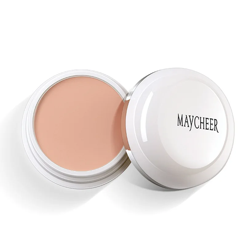 

MAYCHEER makeup concealer cream foundation make up cover dark circle acne spots strong concealing 2 colors 20g, 2 colors(130#/140#)