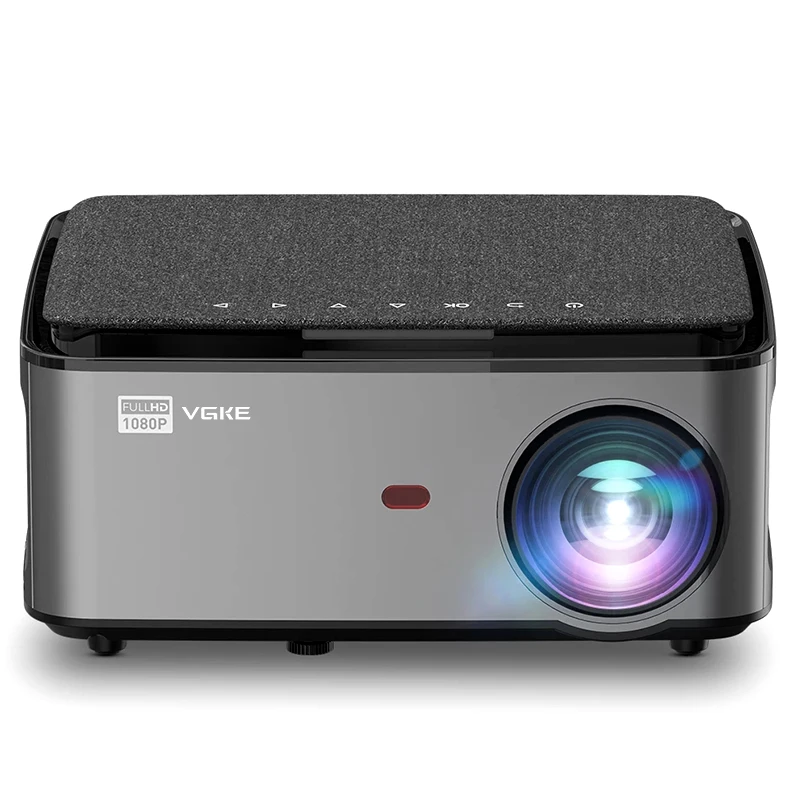 

VGKE 9000 Lumen Projector Full HD 5G WiFi Projector 4K Native 1080P LED Home Cinema Video Projector Compatible with