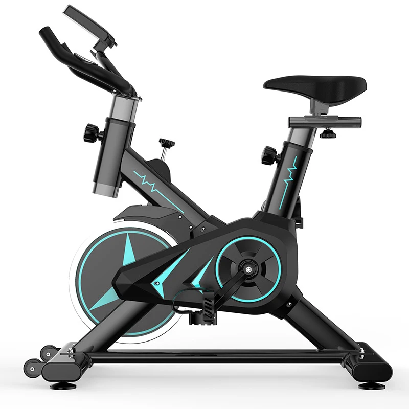

New home fitness exercise bike super silent exercise bike indoor exercise bike manufacturer stock, Black color