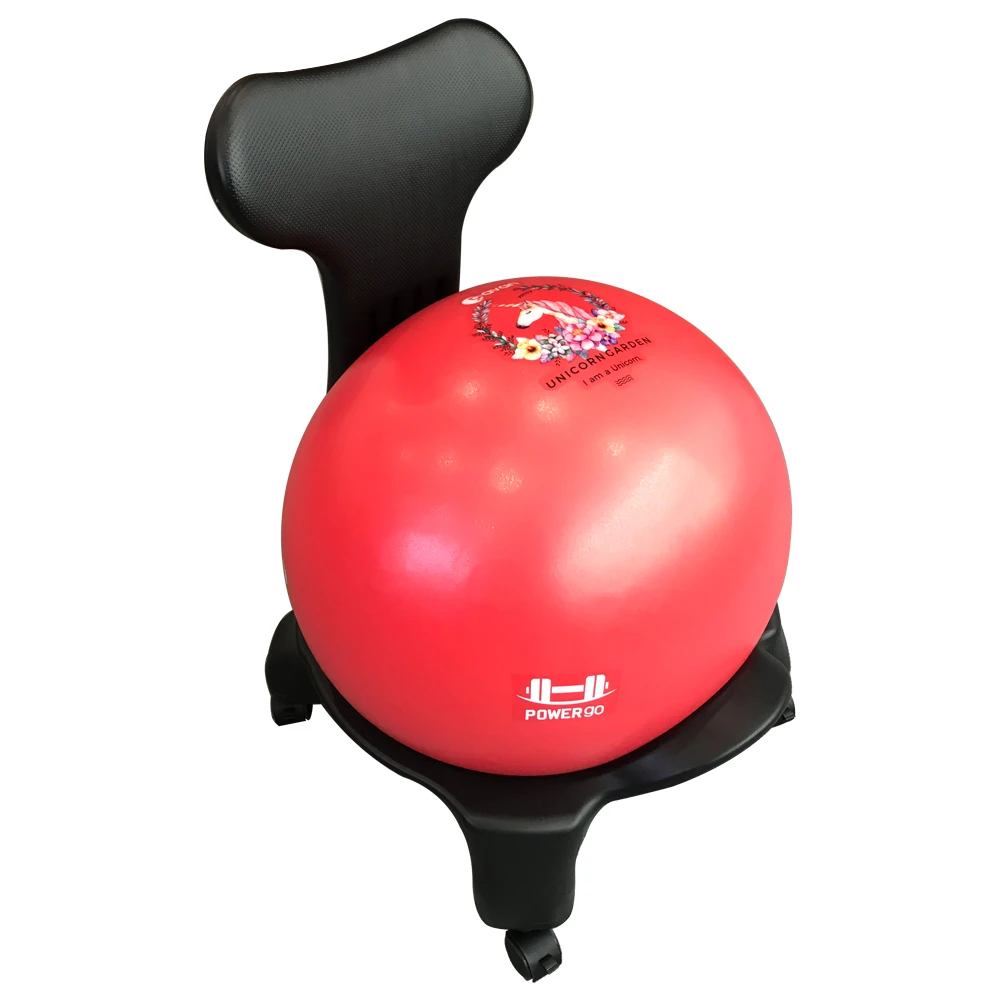 

Manufacturer of Balance Ball Chair with Wheels and Back Support for Home or Office Use.