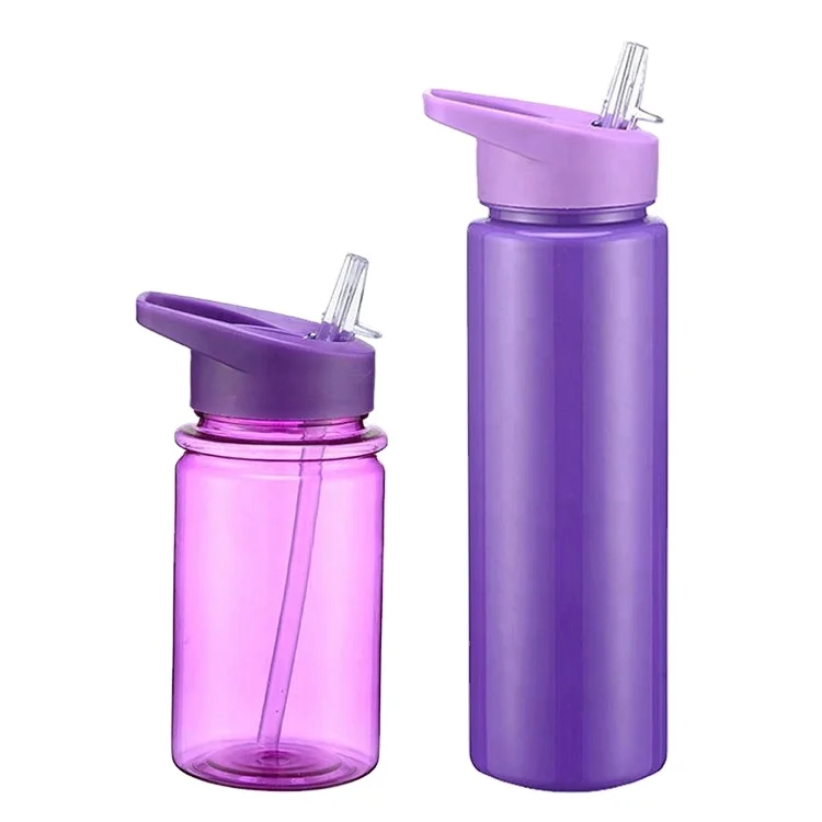

Wholesale Eco-Friendly custom 750ml bpa free gym cheap clear tritan drinking sports plastic water bottle with straw, Customized color