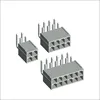 Electrical receptacle 2 to 24 pins way pole position circuit male gender thin connector plug type