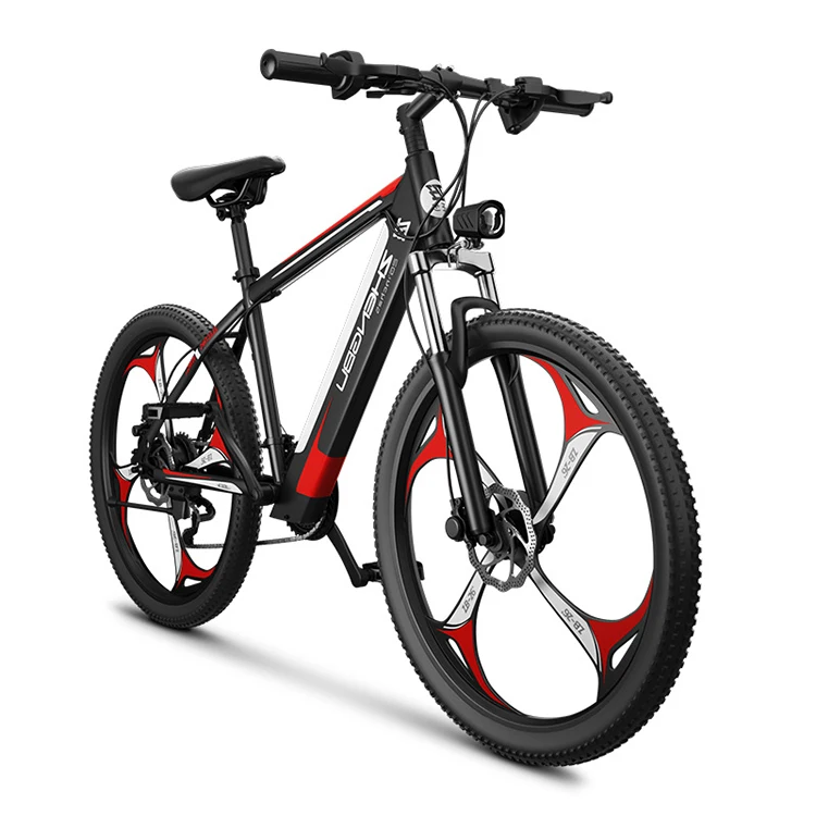 

Factory direct electric Mountain bike 24 inch 26 inch life gear road bike with double disc brakes