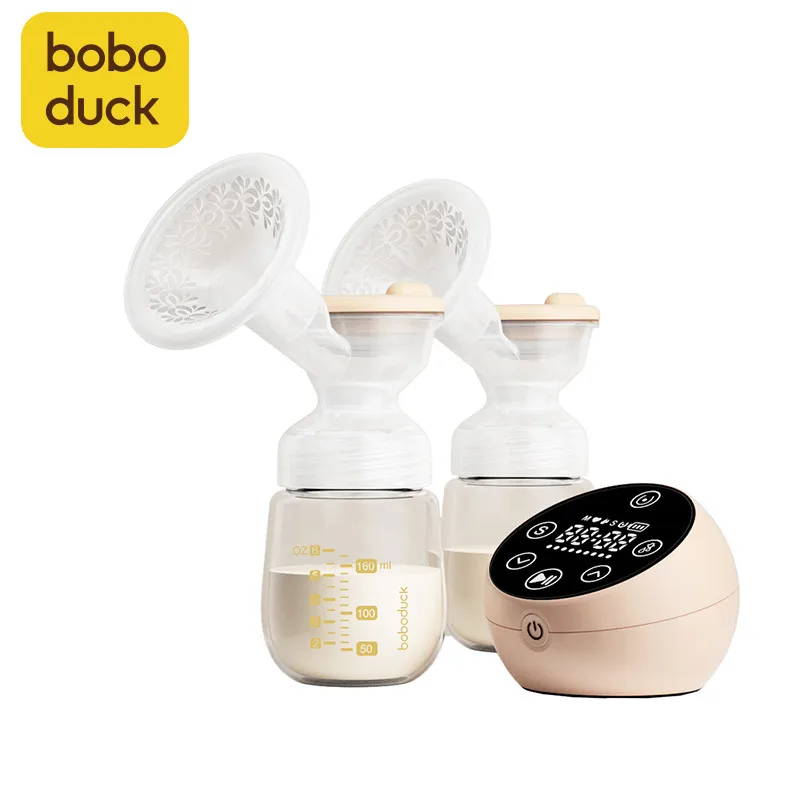 

Boboduck Baby Feeding Electric beast pump Suction Breast milk Pump Wholesale Double Pump Factory Oem Rechargeable Pumps