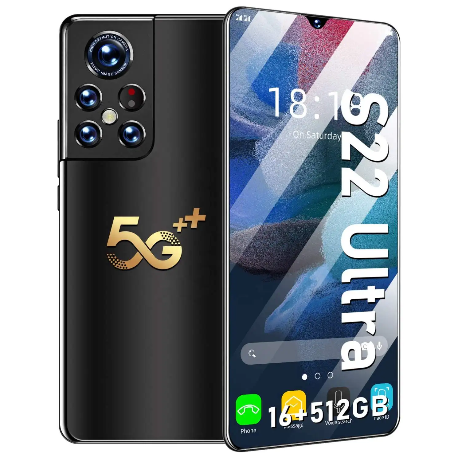 

S22 Ultra 6.9 inch Full Screen With stylus 16+512GB Android 11 Unlocked Mobile Phones With Face ID Original Unlocked Cell Phone