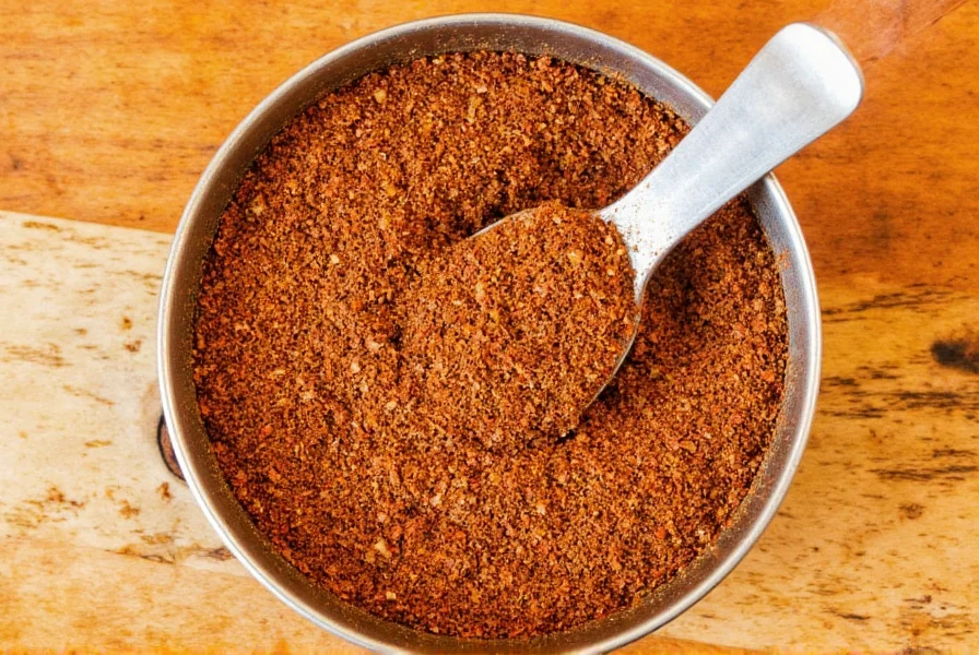 Bowl of Jamaican jerk spice mix