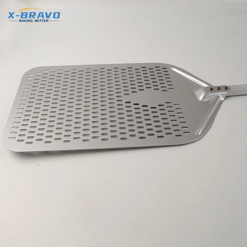 30~35cm Rectangular Pizza Shovel Lengthened Pizza Lengthened Handle Oven Shovel 30X38.5 35X49cm