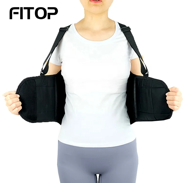 

Factory Price Posture Corrector Lift Up Belly Waist Support Belt Band, Black