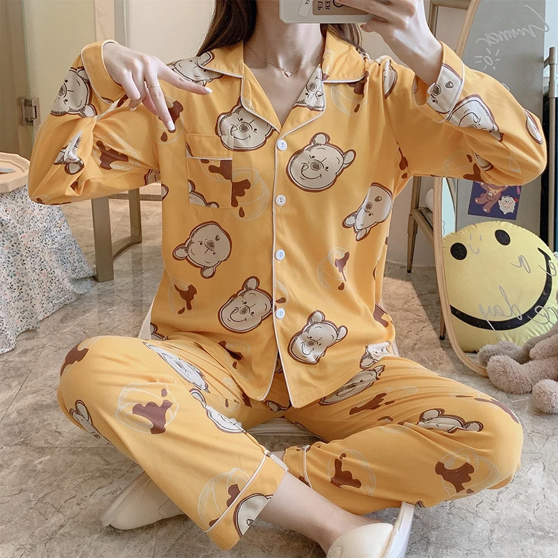 

Spring And autumn 2 Piece Set Women Clothing Women's Sleepwear Pants Pyjama Sets Women Pajamas Wholesale pajamas