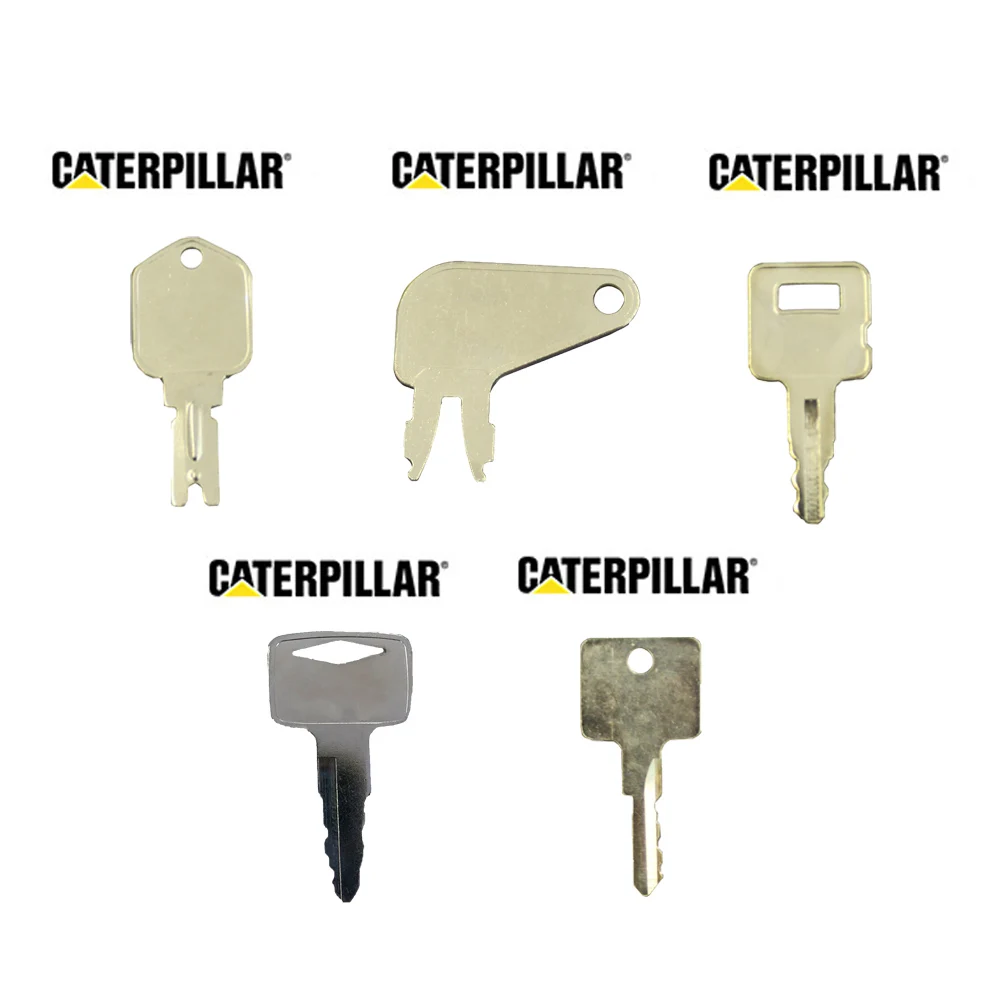 

5pcs/set Equipment Keys fit CAT excavator different kinds of series free shipping