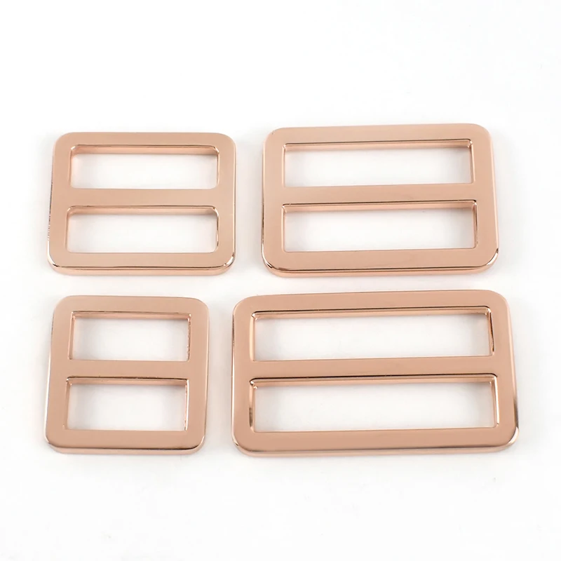 

Deepeel F4-4-R Handbag Hardware Accessories Rose Gold Clasp For Bag Strap Webbing Belt Adjustable Buckle