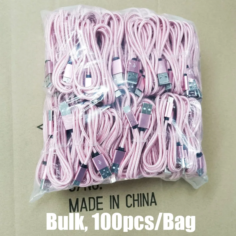 WIK-YS 3.3 ft 1M 6.6ft 2M 10ft 3M Factory Cheap Price Fast Charge Nylon Braided Usb Rechargeable Cable Mobile Cell Phone Charger - ANKUX.COM
