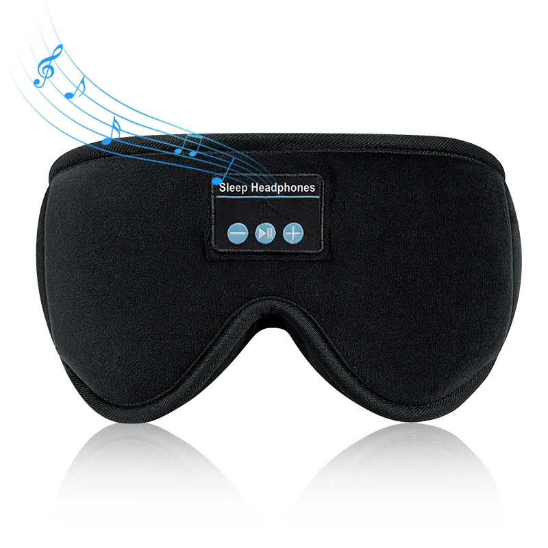 

Sleep Headphones Travel Hands-free Sleep Eyemask Music Eye Cover Relaxing Aid Blindfold Custom Bluetooth 3D Sleep Eye Mask