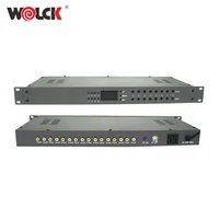 

Telecom equipment catv analog agile channel modulator 8 channels in 1 RF output with combiner
