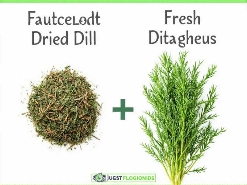 Getrockneter vs. frischer Dill: Die richtige Umrechnung