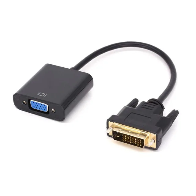 

Dual Link DVI D 24+1 to VGA Adapter Cable 1080P