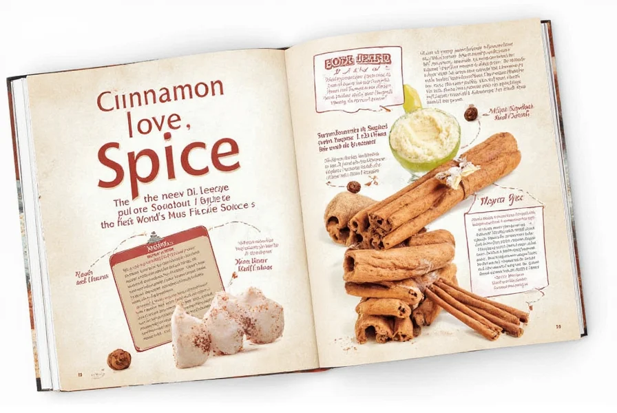 Cinnamon Sticks Arranged in a Heart Shape