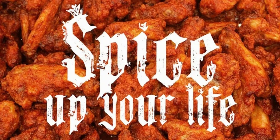 Serving platter of delicious hot wings with blue cheese dip