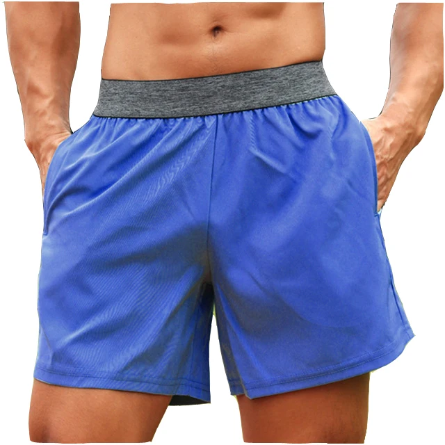 

Male Elastic Waist Running Beach Shorts Loose Sport Pants Gym Sports Shorts Man Trunks, Different color for your choose