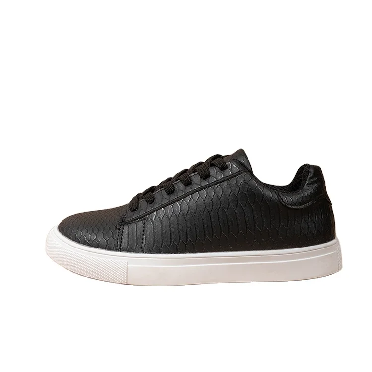

Wholesale black casual shoes men's casual shoes platform trendy comfortable fashion Breathable outdoor 2021 new, Black white