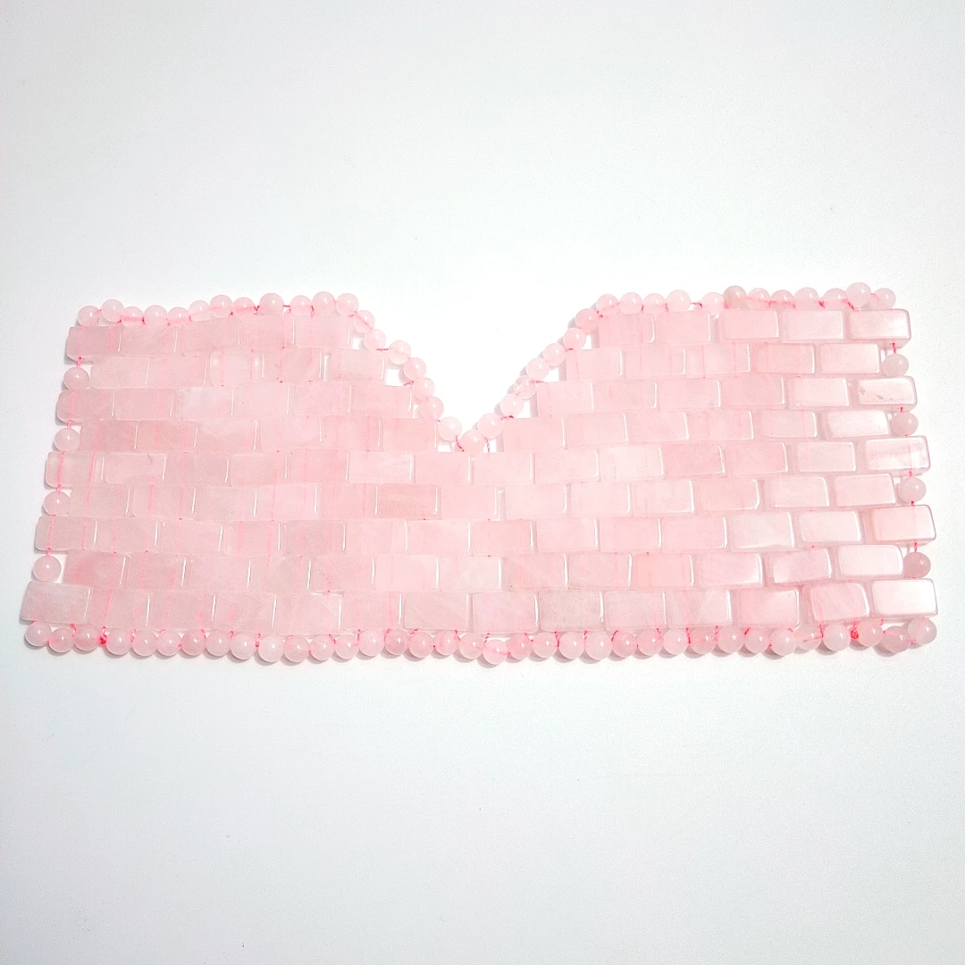 

2021 Hot Sale Beauty Tool Rose Quartz Facial Natural Healing Eye Mask