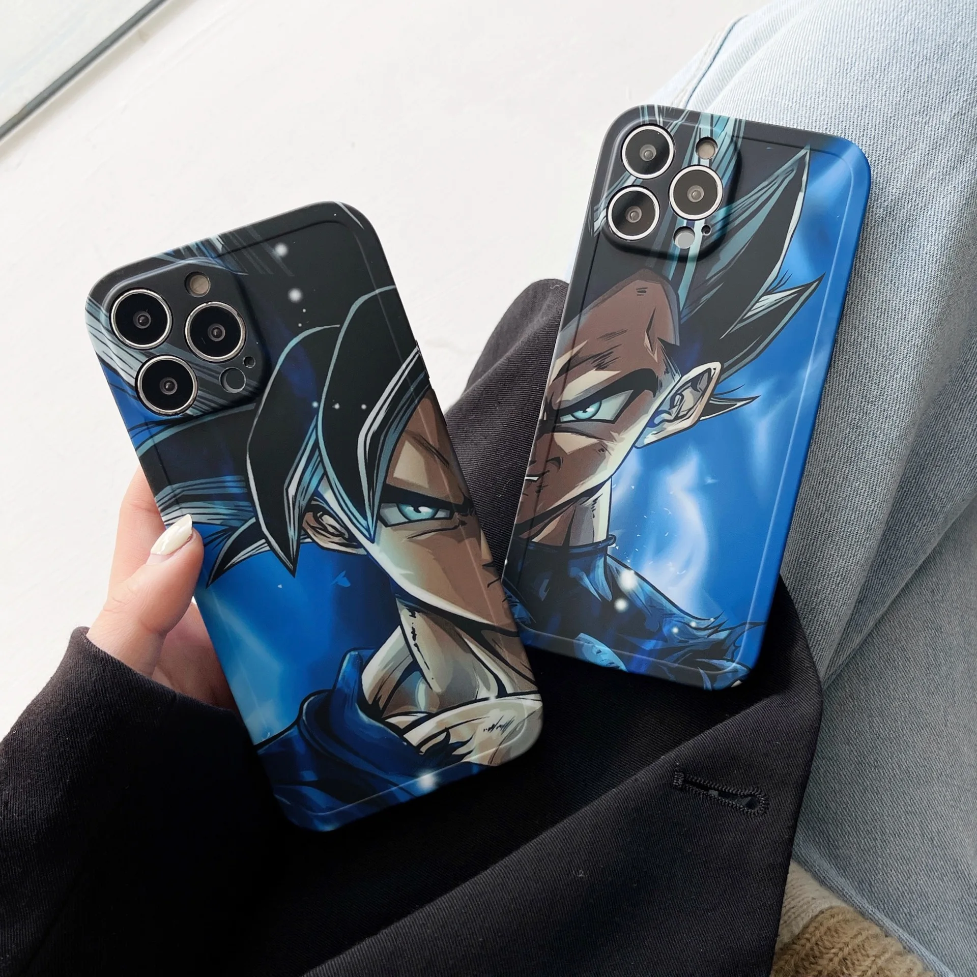 

Anime Vegeta Fashion Trend Soft IMD Back Cover Phone Case Shell For iPhone Xs Max Xr 7 8 Plus 11 12 Pro 13 Pro Max