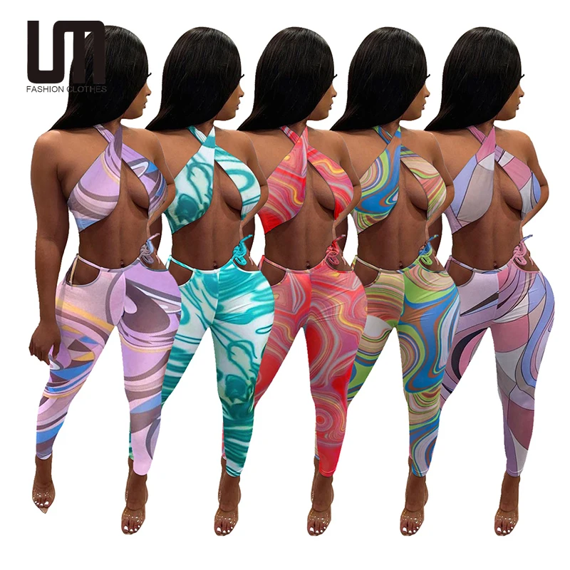 

New Fashion Women Snake Print Sportswear Fitness Bra And Leggings Suit