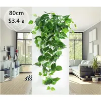 

wholesale Green Fern Leaves Vine Artificial Foliage Leave indoor garden leaf and flower