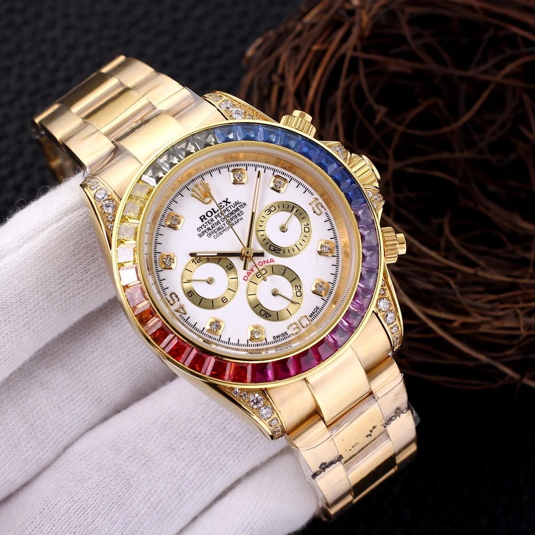 

Hot Selling Fashion Luxury Rolex Watch 6-pin Daytona Series Top Automatic Mechanical Movement Rolex Watch