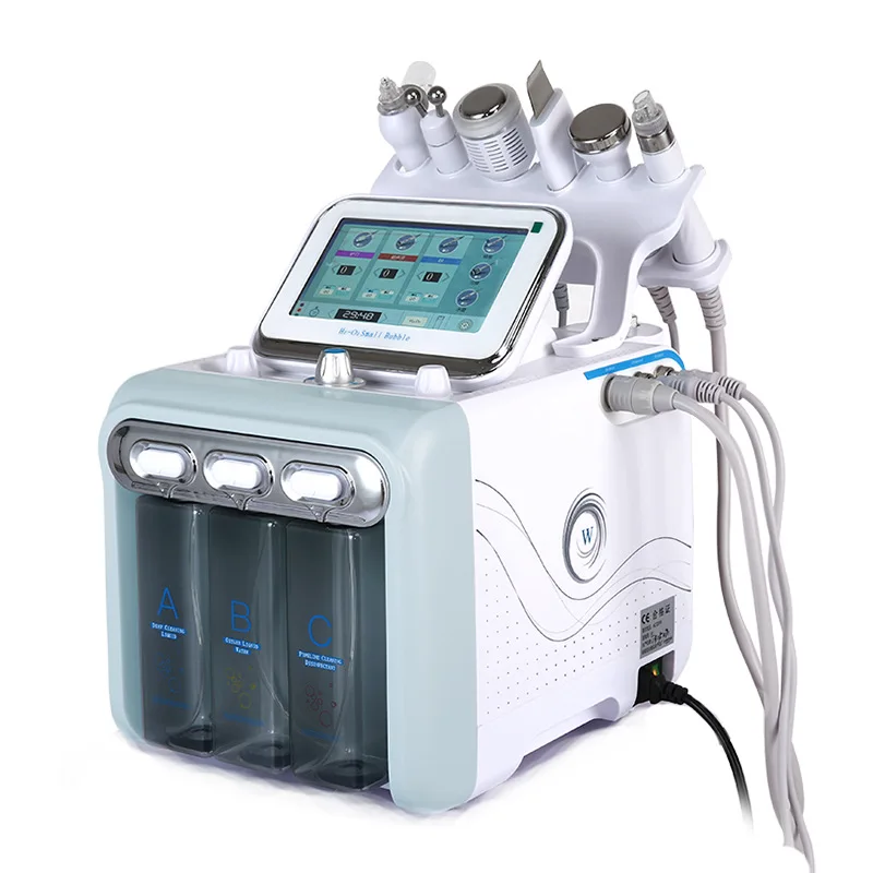 

Hot Sale H2o2 Hydra Dermabrasion Small Bubbles Machine Water Oxygen Jet Facial Peeling Device For Skin Care Cleansing
