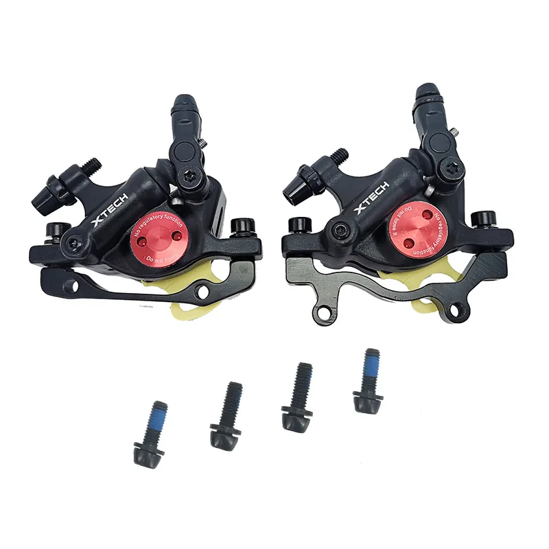 

High Quality Mountain Road Cycling Bike Brake Caliper Alloy Bicycle Hydraulic Oil Brake With Screw, Color,blue,red,purple,black