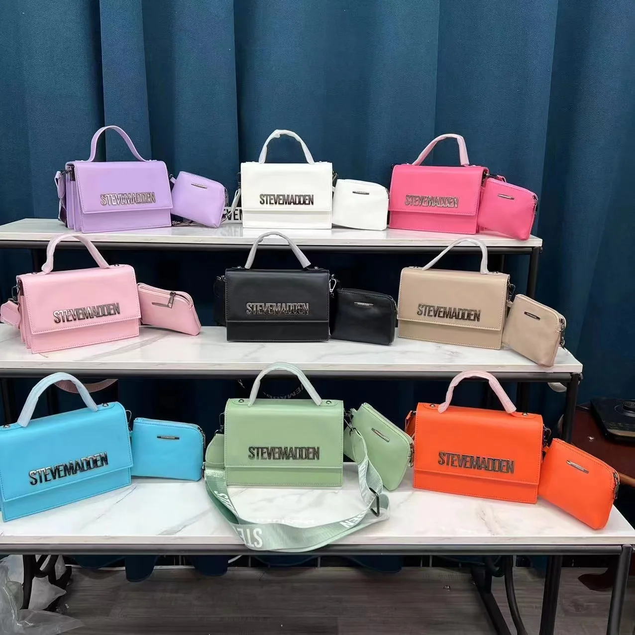 

2022 Hot Sale Ladies Pu Leather Steve Madden Handbags Purse Shoulder Bags And Handbags For Women Luxury