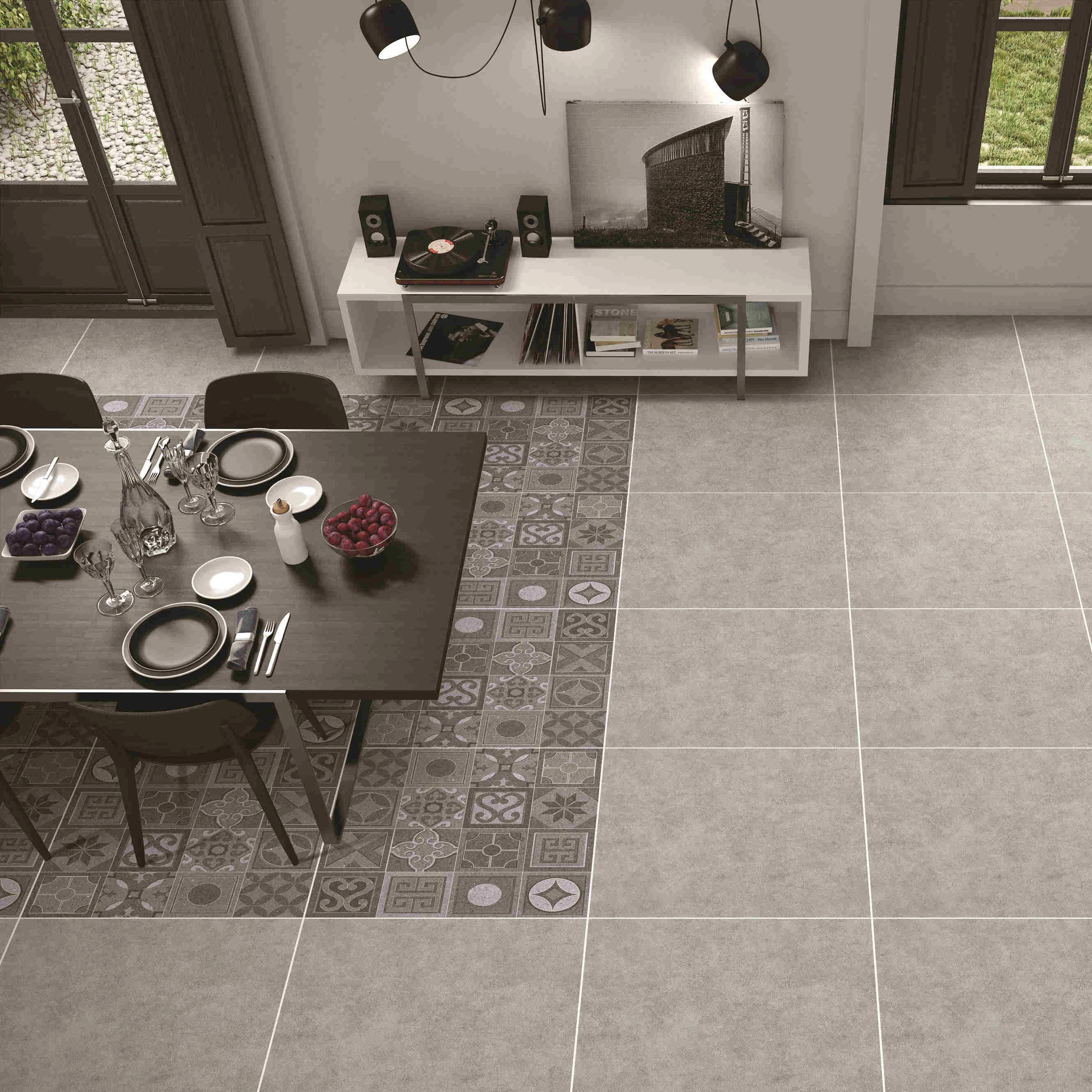 Venta al por mayor piso porcelanato super negro-Compre online los