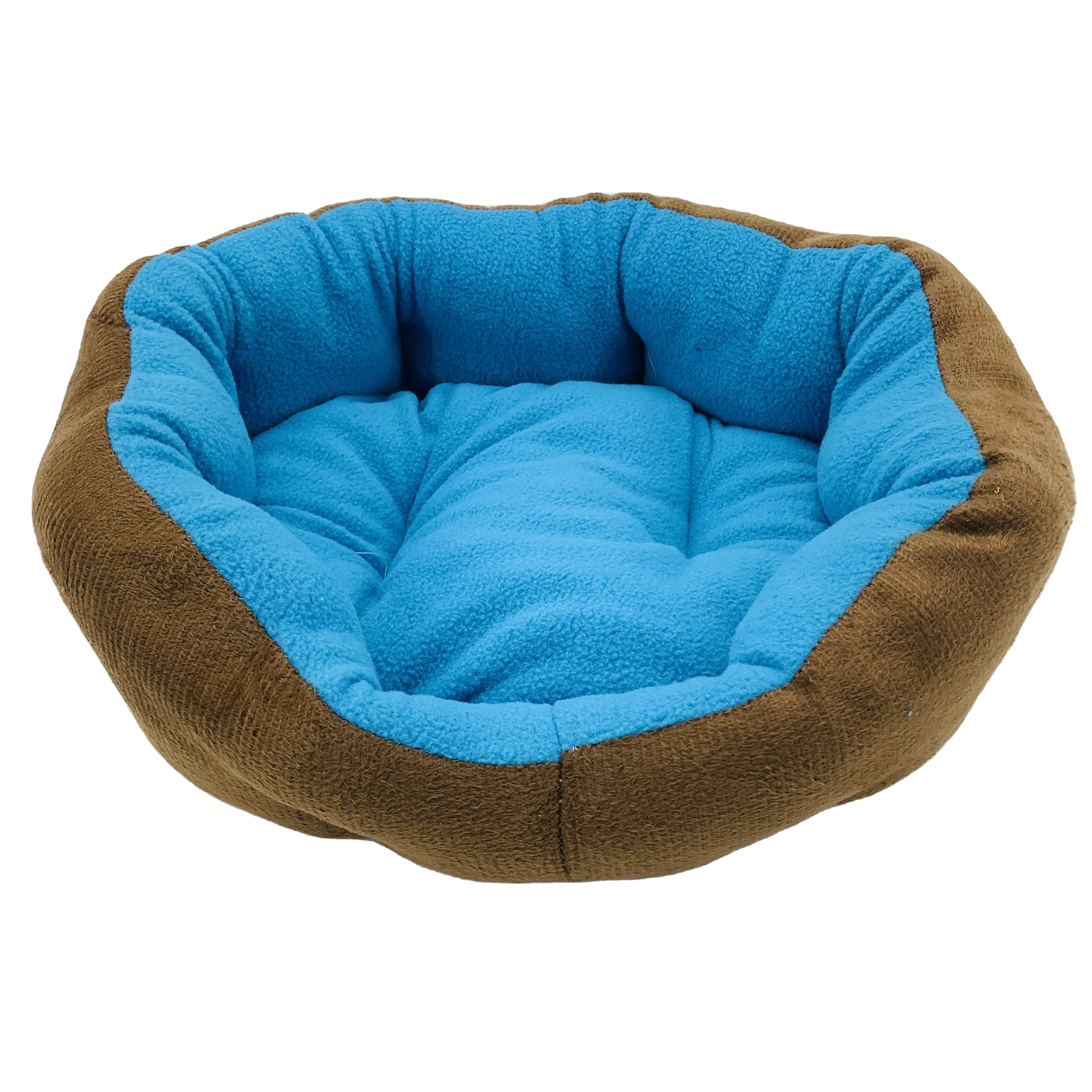 

New Style Fashion Plush Donut round Dog Bed pet bed cushion