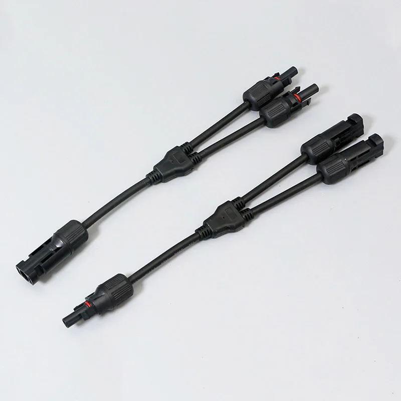 

Solar PV Panel Connector IP67 Waterproof 2 to 1 Y Branch cable Connector For solar PV syatem