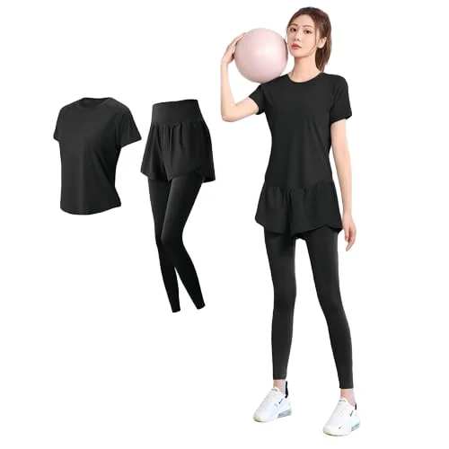 High-Waisted Quick-Dry两Piece Set Yoga Set