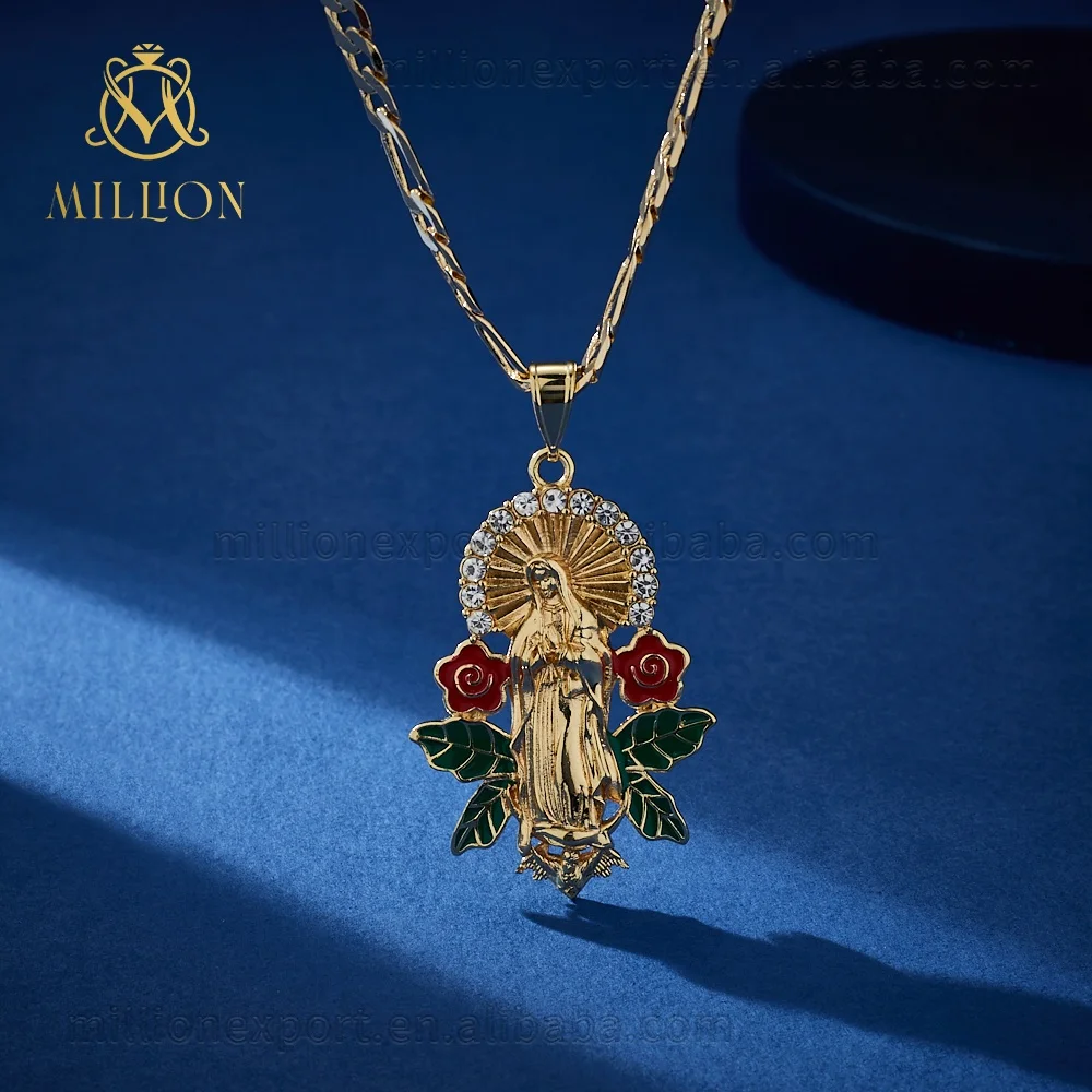 

DW2008 Factory Direct Sale Of Exquisite Jewelry Virgin Mary To 14k Religious Pendant