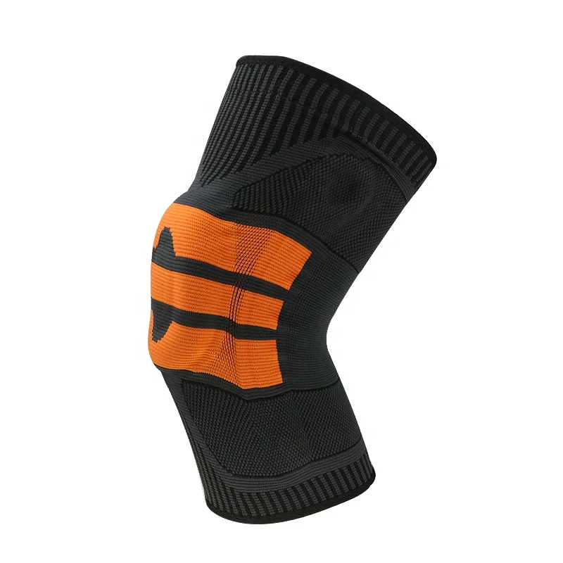 

Knitting Knee Brace Silica Gel Pads Knee Support Wholesale