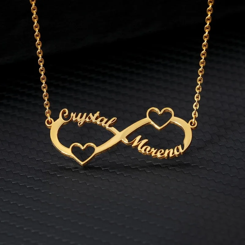 

Shangjie OEM Name Customized Titanium Steel Letter Pendant necklace wholesale women irregular necklaces, Gold/sliver/rose gold