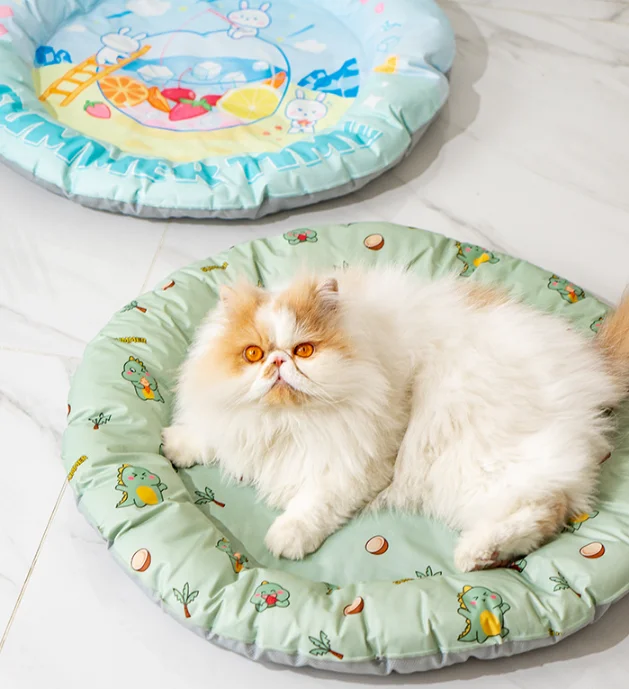 

Summer New Pet Ice Pad Cool Feeling Mats Pet Beds Dog Cat Factory Wholesale Hot Sell