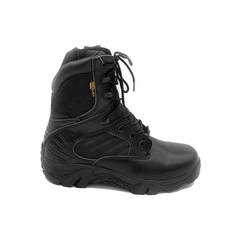 

High Quality Fashion Custom Black Police Snake Proof Waterproof Military Tactical Boots, Black, sand (khaki)