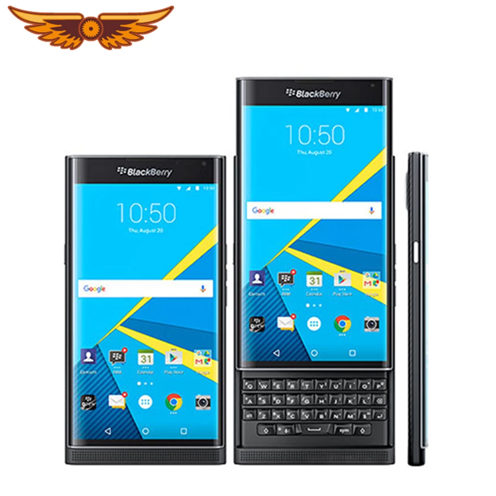 

For BlackBerry Priv Mobile Phone US Version 5.4" Android 3GB RAM 32GB ROM 18MP QWERTY Keyboard Refurbished Smartphone