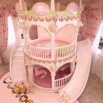 princess bed with slide
