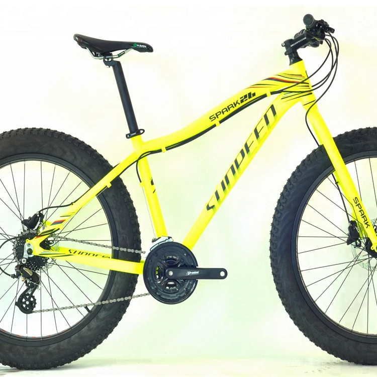 

SUNPEED 6061-T6 Aluminium Frame 4.0 big tire Fat Bike Snow Bicycle, Customized